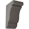 Ekena Millwork 3 1/2"W x 5"D x 7 1/2"H Bedford Wood Vintage Decor Bracket, Reclaimed Grey BKTWD04X05X08BEGY - alternate 1